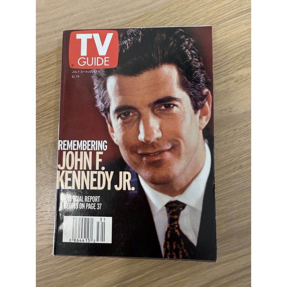 TV Guide Magazine July 31 1999 John F. Kennedy Jr. Boston Edition